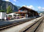 Bahnhof Filisur anlsslich Jubilum 100 Jahre Davos - Filisur, 04.