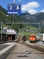 Bahnhof Poschiavo.