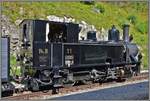 G 3/4 11  Heidi  auf Überfuhrfahrt ins Depot Samedan in Filisur.