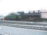 Dampflok G 4/5 Nr.107  Albula  vor einem Extrazug am 04.02.07 in Landquart