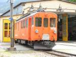 Ein Dienstlok der Reihe 9924 stand am 24.5.2008 in Poschiavo.