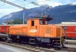 RhB - Gem 2/4 211 am 11.06.1993 in CHUR - ZWEIKRAFT-RANGIERLOK fr Chur- Baujahr 1912 - SLM2257/BBC724/SAAS/RhB - in Betriebnahme 25.01.1913 - Gewicht 33,00t - 230 KW elektrisch / 170 KW Diesel - LP