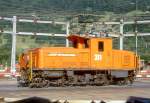 RhB - Gem 2/4 211 am 07.06.1997 in LANDQUART - ZWEIKRAFT-RANGIERLOK fr Chur- Baujahr 1912 - SLM2257/BBC724/SAAS/RhB - in Betriebnahme 25.01.1913 - Gewicht 33,00t - 230 KW elektrisch / 170 KW Diesel -