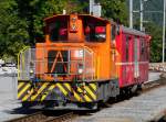RhB - Rangierlok Tmf 2/2  85 in Klosters am 14.09.2010