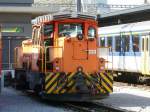 RhB - Rangierlok Gm 3/3 233 im Bahnhof Chur am 26.09.2011