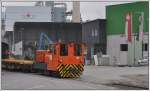 Tm 2/2 93 vor dem A&M Recyclingcenter in Untervaz-Trimmis. (08.04.2013)