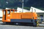 RhB - Tm 2/2 93 am 17.05.1994 in Untervaz - Diesel-Traktor - Baujahr 1971 bernahme: 05.08.1981 - SCHMA3311/Deutz - 162KW - Fahrzeuggewicht 21,00t - LP 5,50m - zulssige Geschwindigkeit