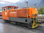 Rangierlok Tm 2/2 93 im Bahnhof von Untervaz am 29.10.2006