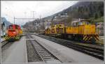 Tm115 und Gmf243 in Ilanz. (25.03.2015)