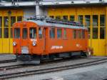 RhB - Diensttriebwagen Xe 4/4 9924 in Pontresina am16.09.2010
