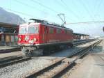 RhB,Lok Ge4/4I am 18.02.02 in Landquart