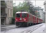 Nach dreiwchiger Sperrung wurde die Arosabahnstrecke in der Engadinstrasse in Chur wieder erffnet.