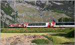 Glacier Express 903 nach Zermatt  mit Ge 4/4 II 617  Ilanz  bei Felsberg.