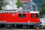 Ge 4/4 II 626  Malans  vor dem Lokdepot RhB in Chur. (04.07.2007)