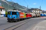 RhB Ge 4/4 II  631+617 am 06.07.26 in Chur mit einen G�terzug