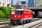 RhB Ge 4/4 II  615 am 06.07.26 in Chur 