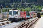 RhB Ge 4/4 II  633 am 06.07.26 in Thusis