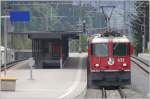 Ge 4/4 II 622 im Bahnhof Schiers.