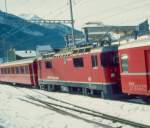 Ge 4/4 II   611 Landquart  15.02.04 Zernez