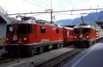Ge4/4 II 611 + 623  Chur  07.06.99