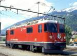RhB - Ge 4/4II 611  LANDQUART  am 13.05.1994 in UNTERVAZ - THYRISTOR-STRECKEN-LOKOMOTIVE - bernahme 30.05.1973 - SLM4884/BBC - 1700 KW - Gewicht 50,00t - LP 12,74m - zulssige Geschwindigkeit 90