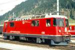 RhB - Ge 4/4II 618  BERGN/BRAVUOGN  am 10.05.1994 in DAVOS PLATZ - THYRISTOR-STRECKEN-LOKOMOTIVE - bernahme 16.11.1973 - SLM4891/BBC - 1700 KW - Gewicht 50,00t - LP 12,74m - zulssige