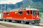 RhB - Ge 4/4 II 625  KBLIS  am 17.05.1994 in Untervaz - Thyristor-Streckenlokomotive - bernahme 01.06.1984 - SLM5266/BBC - 1700 KW - Gewicht 50,00t - LP 12,74m - zulssige Geschwindigkeit 90 km/h -