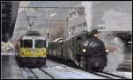 Reise im Dampfzug mit Cl Ferrovia und Linard Bardill ins Lichterland.