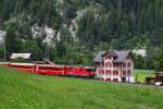 RhB Ge4/4II 621 bei Ilanz - 25/06/2011