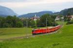 RhB Ge4/4II 618 bei Ilanz - 25/06/2011