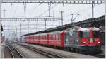 RE1229 nach Scuol-Tarasp mit Ge 4/4 II 619  Samedan  in Landquart.