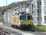 RhB - Ge 4/4 611 in Samedan 18.10.2013