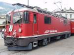 RhB Ge 4/4 II 611  Landquart auf dem Bahnhofsplatz in Chur am 11.05.2003