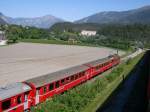 Zufall war diese Zugberholung am 11.06.2006 kurz vor Reichenau.