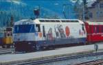 Ge 4/4 III   649 Lavin  Werbung: Holcim  07.07.03 St.