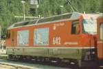 Ge 4/4 III     642 Breil  Plakatlok  02.08.02 St.Moritz  