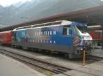 RhB Werbelok Ge4/4 III am 28.05.00 in Chur/GR Schweiz