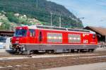 RhB - Ge 4/4 III 642  BRAIL/BRIGELS  am 07.06.1997 in Landquart - Drehstrom-Universallokomotive - bernahme 24.01.1994 - SLM5490/ABB - 3200 KW - Gewicht 62,00t - LP 16,00m - zulssige Geschwindigkeit