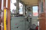 RhB Jubiläums Nostalgierundfahrt,Blick in der Führerstand der Ge4/6 Nr.353.24.07.14