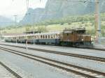 Bahnhofsfest in Chur,Ge 6/6 I Nr.414 mit Pullmanwagen  Schnupperfahrten  zwischen Chur und Untervaz.Untervaz 24.05.08