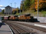 Ge 6/6 I 415 et 414  Filisur 09.10.2008