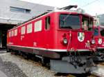 RhB - E-Lok Ge 6/6 702 im Bahnhofsareal von Chur am 25.05.2008