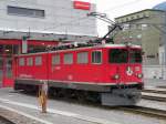 RhB - E-Lok Ge 6/6 703 in Chur am 01.01.2010