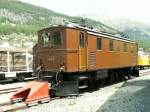 Tag der offenen Tr in Samedan.Oldtimer Ge 4/6 (SLM 1914)No.355  10.06.06