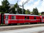 RhB - Gepckwagen  DS  4225 in Celerina am 16.09.2010