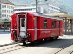 RhB - Post - Gepckwagen DZ 4231 auf dem Bahnhofsvorplatz in Chur am 22.04.2011