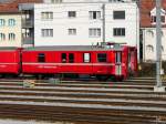 RhB - Gepckwagen mit Phantograf DS 4223 abgestellt im Rangierbahnhof der RhB in Chur am 25.03.2012 ..