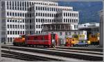 Tm 118 mit DS4222 in Landquart. (01.09.2015)