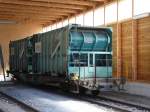 RhB - Gterwagen Typ  Sb 10053 in Arosa am 07.05.2009