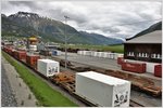 Güterumschlagszentrum RhB Samedan.